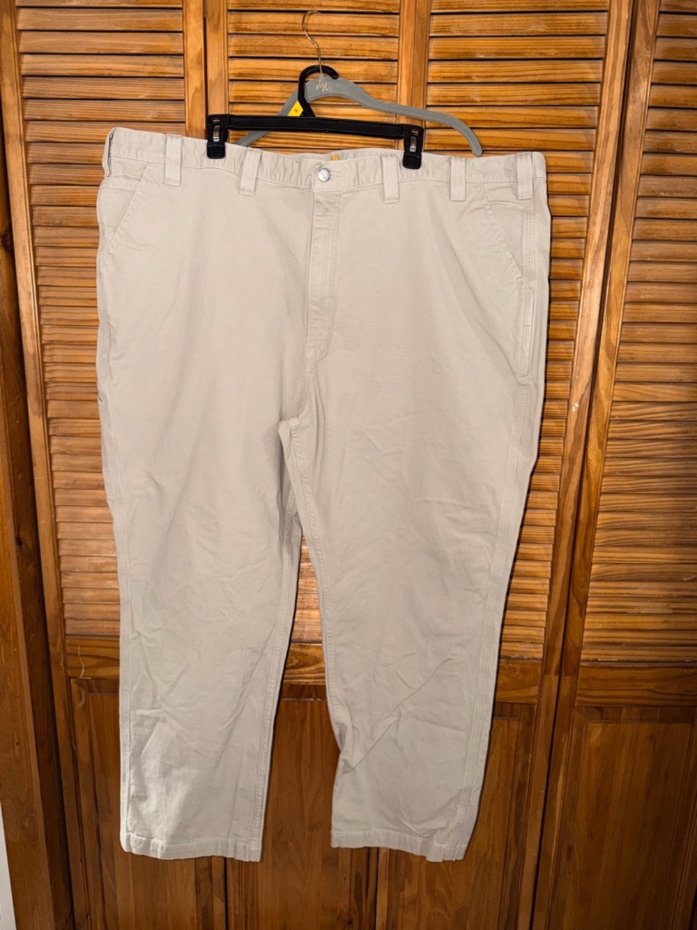 Men's Classic Khaki Chino Pants - Neutral Tan